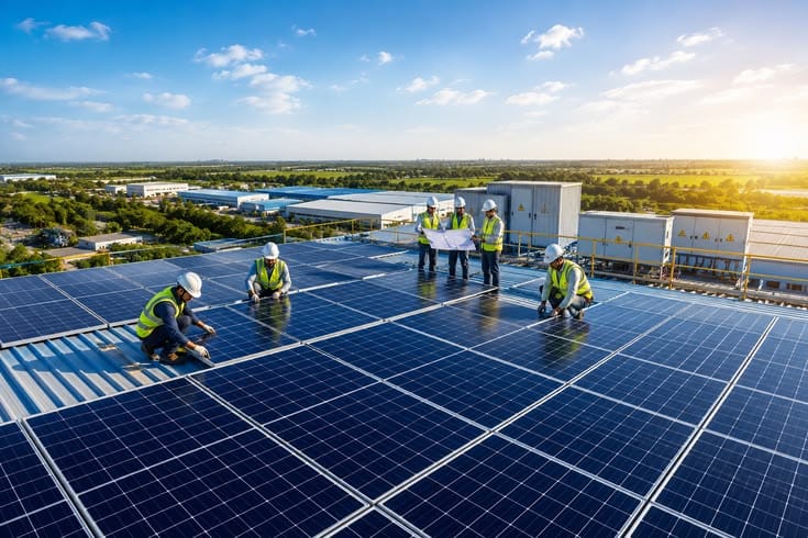 Rooftop Installation Drive