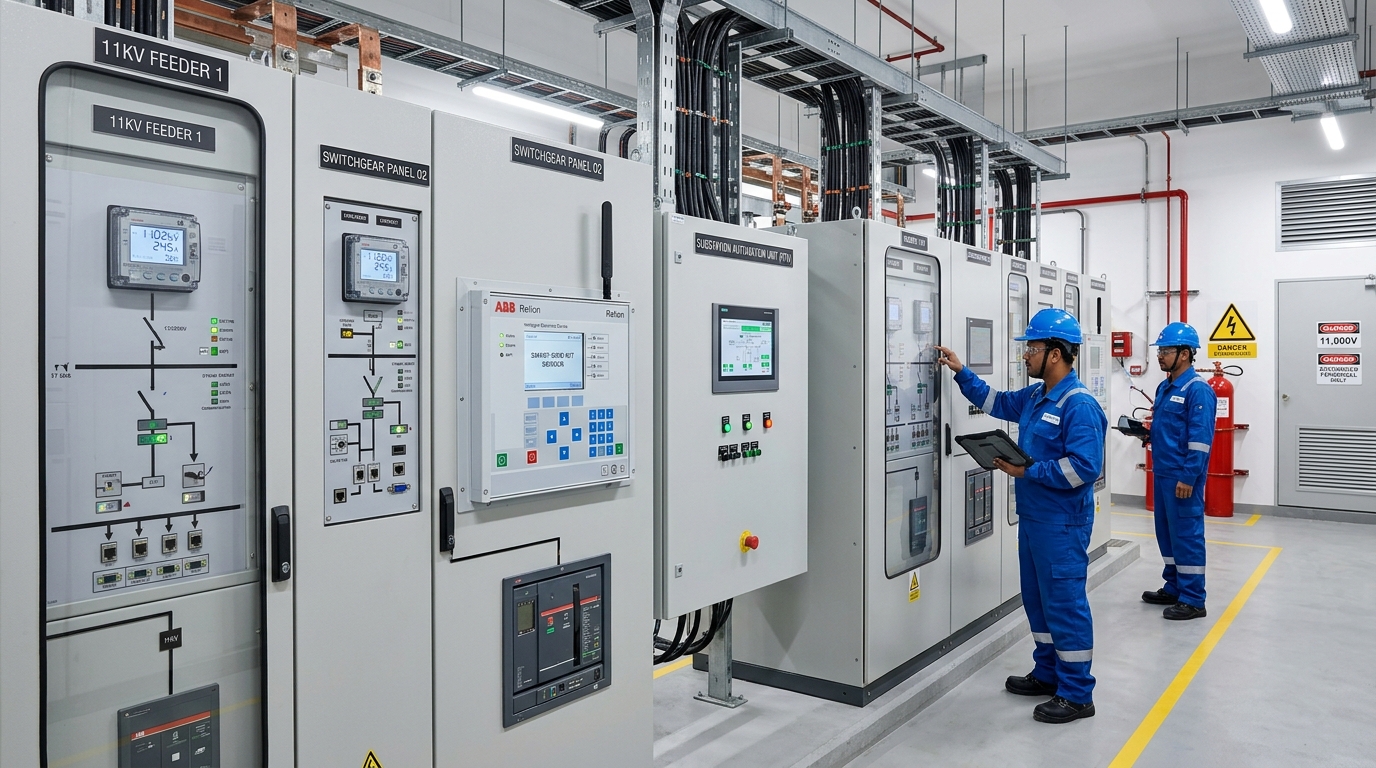 Modernizing 11KV Substation Infrastructure with Smart Grid Tech